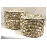 Two Creative Co-op Baskets