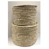 Two Creative Co-op Baskets