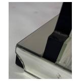 Mirrored Love Sign with Wood Tray & Faux Greenery