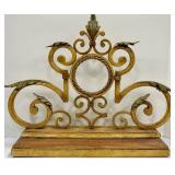 Welcome Sign - 2-Piece Set, 20 in x 16 in, Metal with Scrollwork