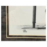 Basketball Wall Art - 6-Piece Framed Sign Set