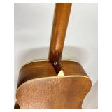 Acoustic Guitar - 6-String Natural Finish, Rosette & Dark Fretboard