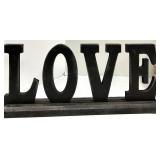 Pressed Leaf Frames - Set of 5 in Rustic Wood Frames & LOVE Sign