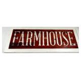 Farmhouse Decor Sign Set - Grace & Gratitude, Farm Fresh Local Plaques & Woven Basket and more