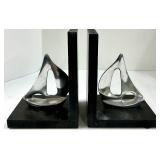 Metal Boat Sculptures & Lighthouse Models