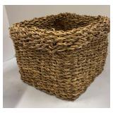 Woven Basket Set w/ Faux Greenery