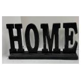 Threshold Natural Teak Tray, Home Sign & Lanterns