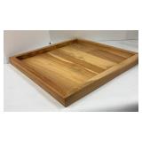 Threshold Natural Teak Tray, Home Sign & Lanterns