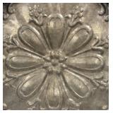 Medallion Tray - Metal With Wood Handles