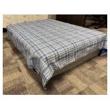 Nautica Queen Comforter - Plaid Blue & Beige
