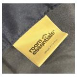 Room Essentials Full Size Navy & White Stripe Comforter