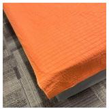 Room Essentials Twin Bedspread With Sham - Orange Quilted