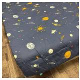Pillowfort Twin Size Comforter & Pillowcase - Space Print