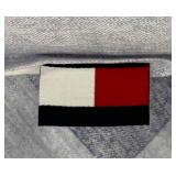 Tommy Hilfiger Queen Comforter - Light Blue & White Checkered Pattern