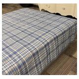 Nautica Queen Plaid Bedspread