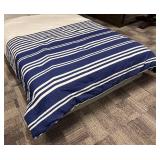 Tommy Hilfiger Queen Comforter - Navy & White Stripes