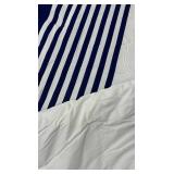 Tommy Hilfiger Queen Comforter - Navy & White Stripes