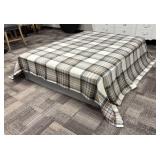 Pottery Barn Plaid Throw Blanket