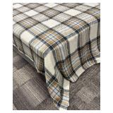 Pottery Barn Plaid Throw Blanket