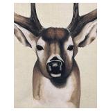 Deer Triptych - 3-Panel Canvas Wall Art