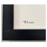 A. Kedmiri Dalmatian Dog Painting Print - Framed Canvas