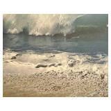 Seascape Photo Print - Beach Wave Ocean Artwork for Wall Decor