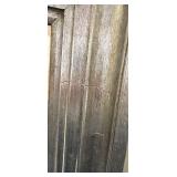 Large Beveled Silver Frame Wall Mirror with Multi-Layer Moldings