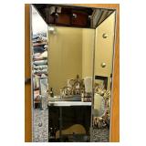 Large Wall Beveled Mirror