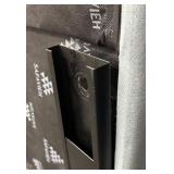 Safavieh King Headboard - Tufted Light Gray Upholstered