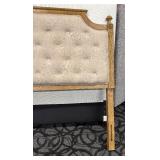Safavieh Full-Size Headboard - Tufted Beige Upholstery