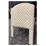 Twin Headboard - Diamond Pattern Upholstery