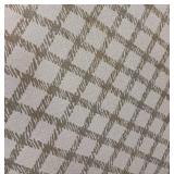 Beige Diamond Pattern Upholstered Twin Headboard