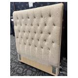 Coaster Fine Furniture Twin Headboard - Beige Upholstered Tufted