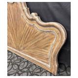 Hooker Furniture King Headboard - Sunburst Carved Wood