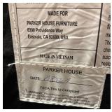 Parker House King Bed Frame with 2 Coordinating Pillows