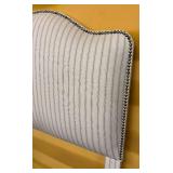 Ballard Designs Upholstered Headboard with Nailhead Trim
