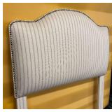 Ballard Designs Upholstered Headboard with Nailhead Trim