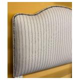 Ballard Designs Upholstered Headboard with Nailhead Trim
