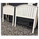Two Fashion Bed Group Twin Headboards