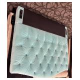 Pottery Barn Full Headboard - Powder Velvet Upholstery
