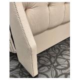 Queen Upholstered Headboard - Tufted Diamond