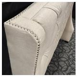 Queen Upholstered Headboard - Tufted Diamond
