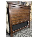 Pottery Barn Mason Collection Rustic Mahogany Queen Headboard