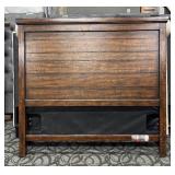 Pottery Barn Mason Collection Rustic Mahogany Queen Headboard