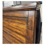 Pottery Barn Mason Collection Rustic Mahogany Queen Headboard