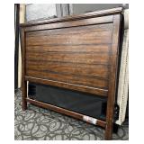 Pottery Barn Mason Collection Rustic Mahogany Queen Headboard