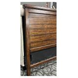 Pottery Barn Mason Collection Rustic Mahogany Queen Headboard