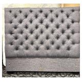 Parker House Headboard - Gray Tufted Upholstered