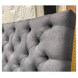 Parker House Headboard - Gray Tufted Upholstered