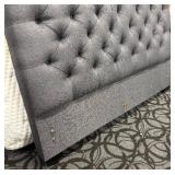Parker House Headboard - Gray Tufted Upholstered